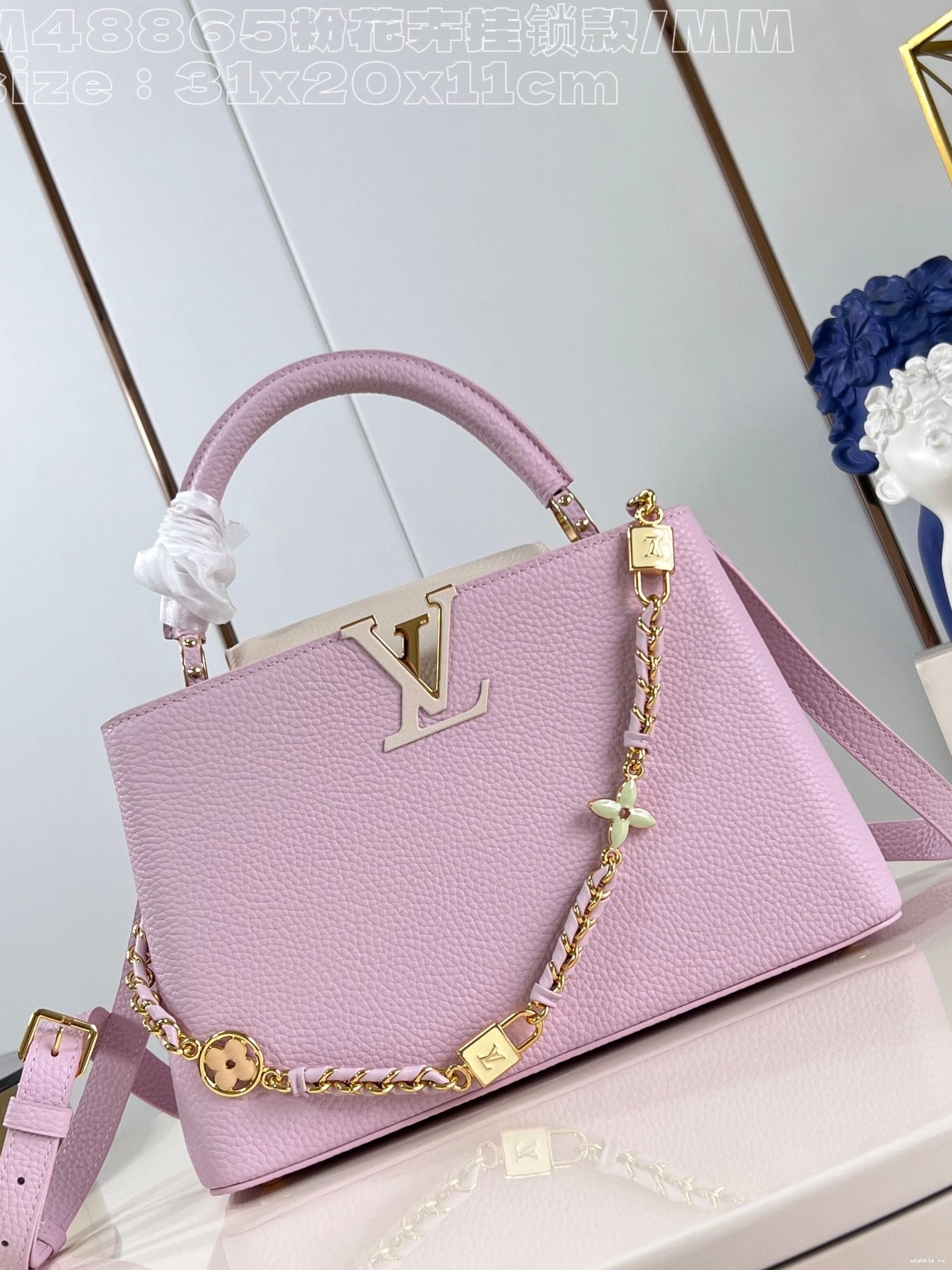 WIS LOUIS BB-31.5*20*11CM CAPUCINES VUITTON 0921